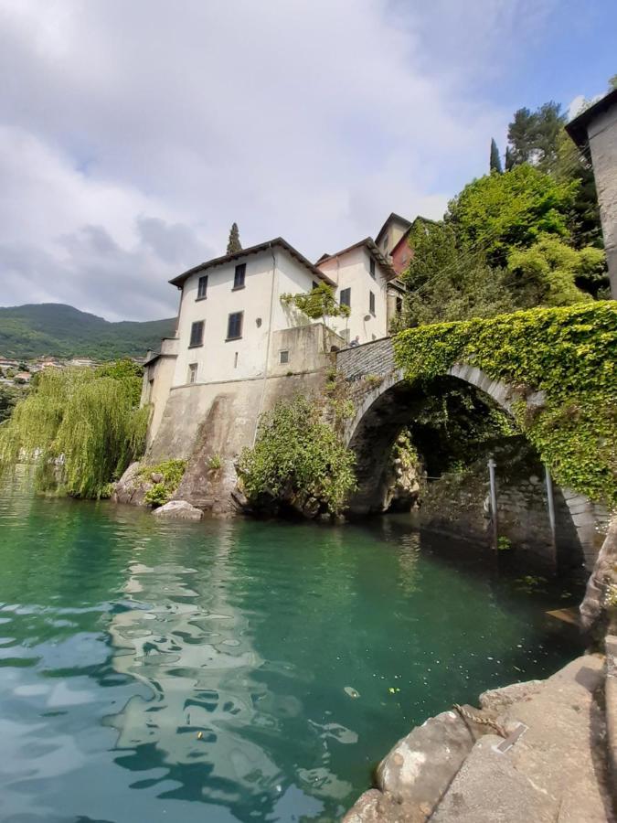 Casa Con Vista Lago A Nesso Buitenkant foto